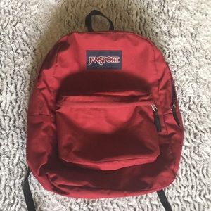 Maroon Jansport Backpack